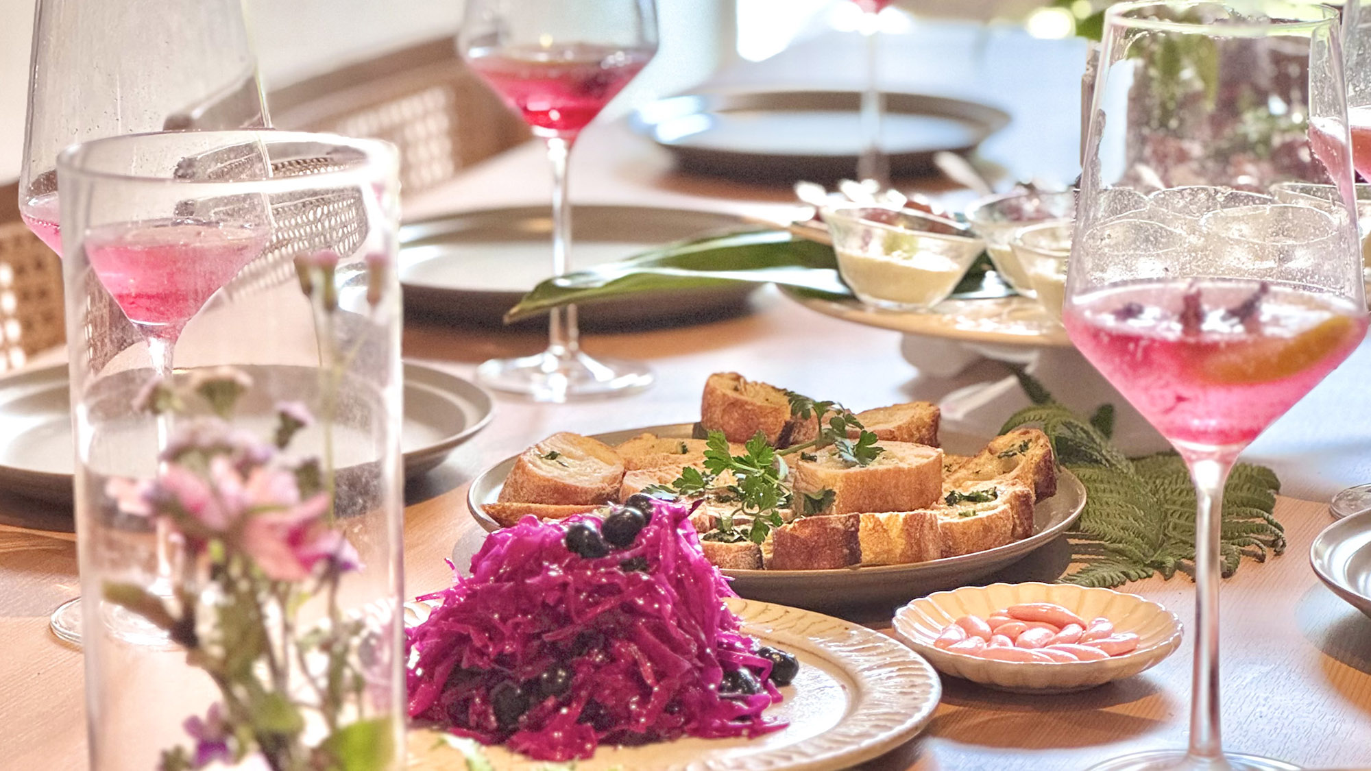 ・【パーティーイメージ】お好きなお食事やお酒をご用意して、お客様だけの空間をお楽しみください