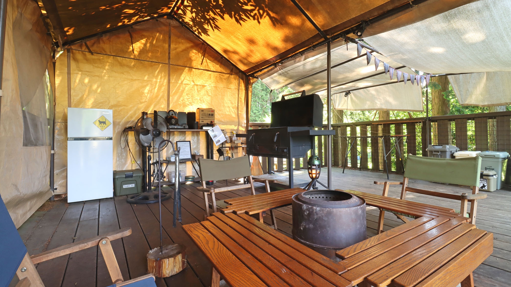 BBQ道具などレンタル付■アウトドアデビューにおすすめ！持ち込みでお手軽キャンプ