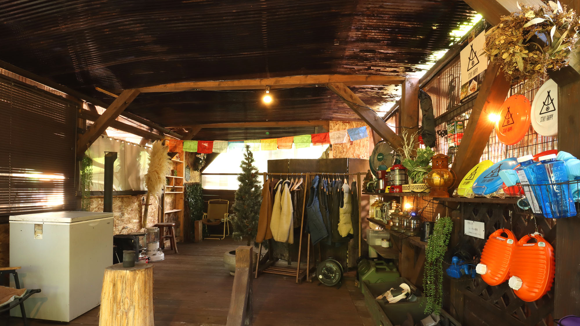 【貸出サービス】防寒着なども貸し出しております