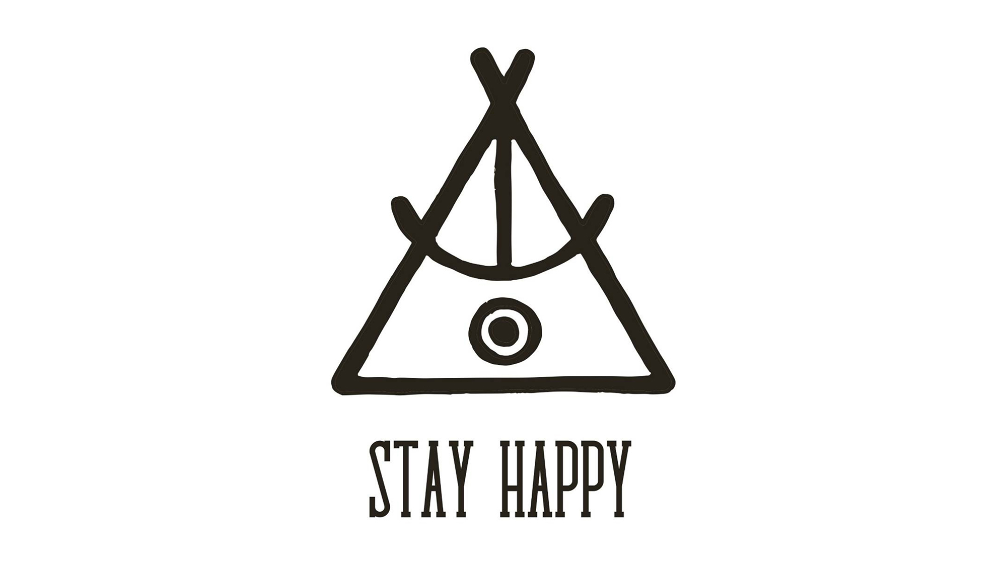 ・【ロゴ】南阿蘇STAY HAPPYのオリジナルロゴ