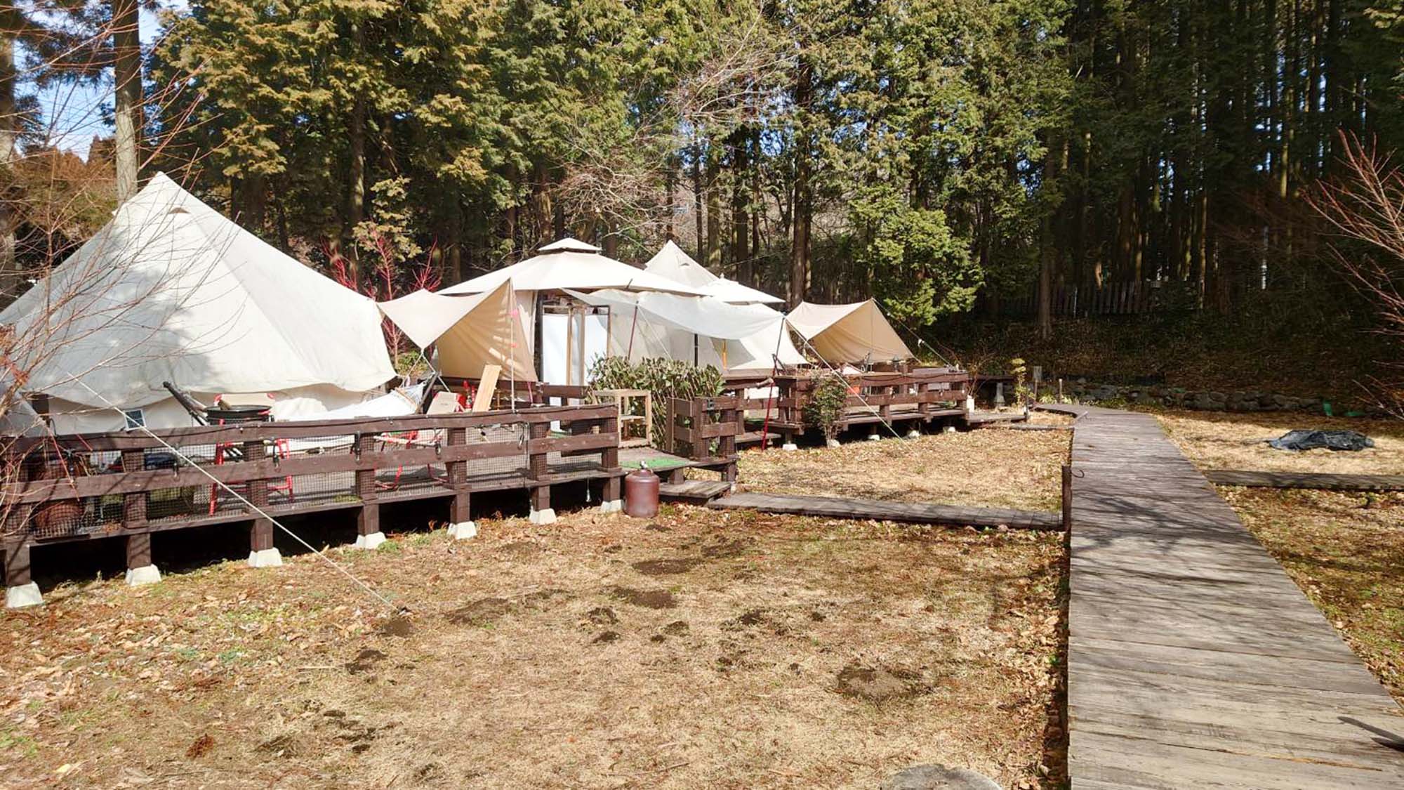 ・【上質なキャンプ】気楽にアウトドア体験♪都会の喧騒を忘れてゆっくりお過ごしください