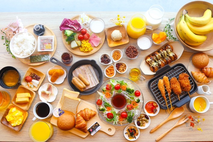 【さき楽60】シンプルステイ【和洋バイキング朝食付き】※連泊はエコ清掃※夢洲まで乗換1回、約30分