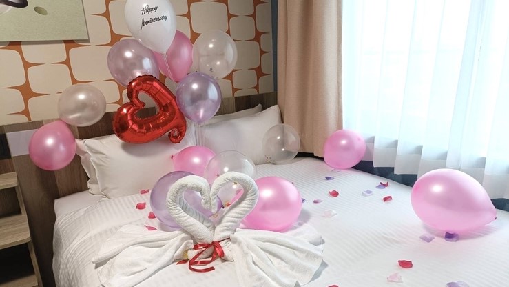 アニバーサリーのデコレーションも承ります