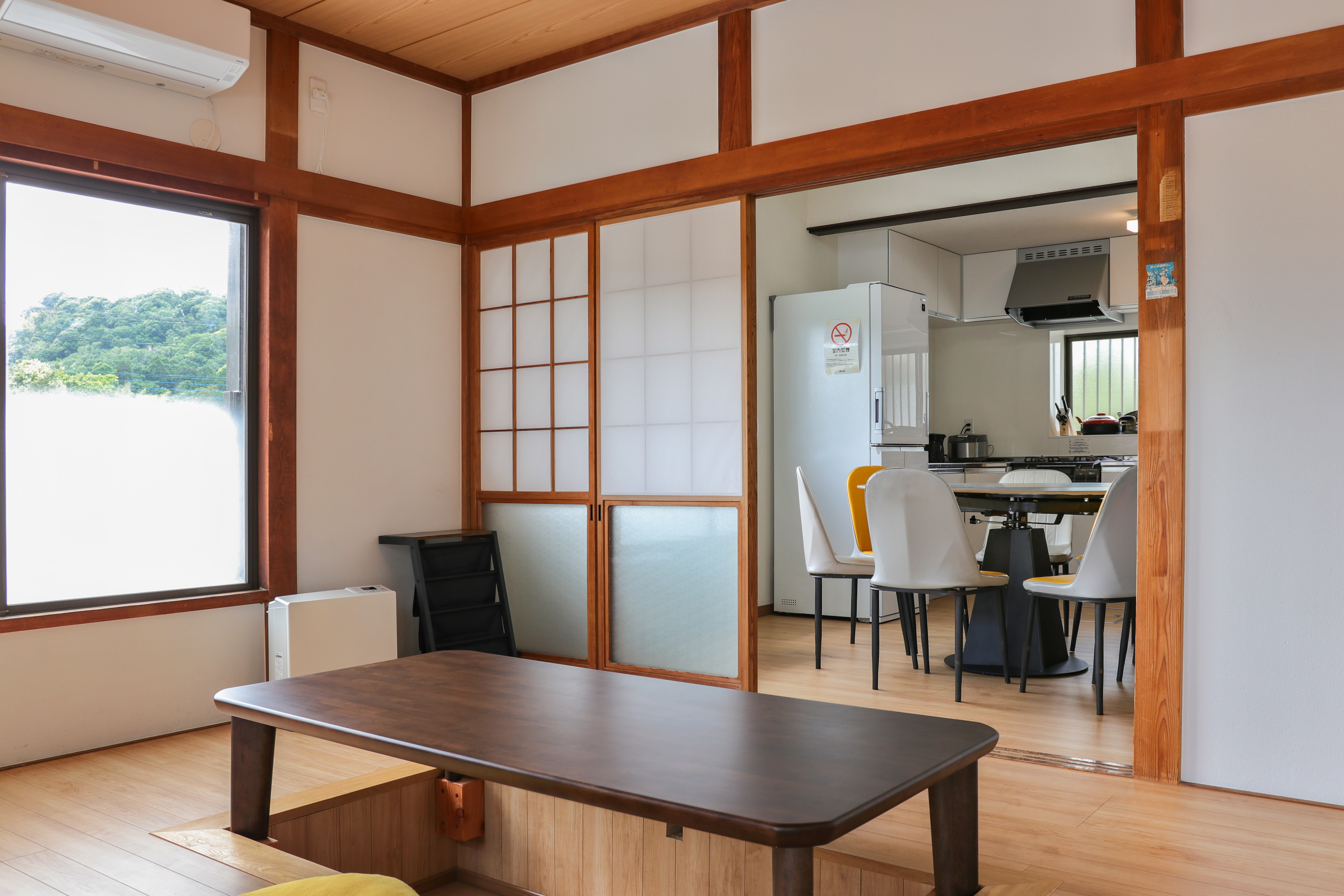 家族や友人と自然に集まれる空間