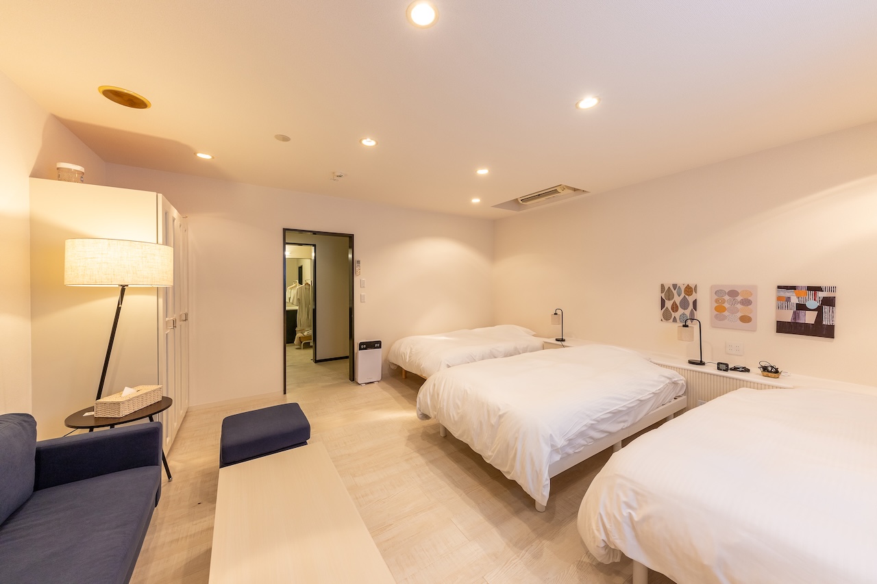 RoomNo：10　Indigo　スーペリアトリプル　53㎡　