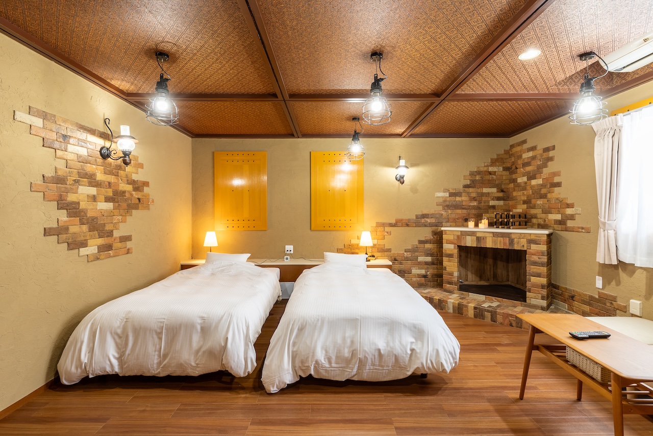 RoomNo：11　Brick　スーペリアツインルーム　53㎡