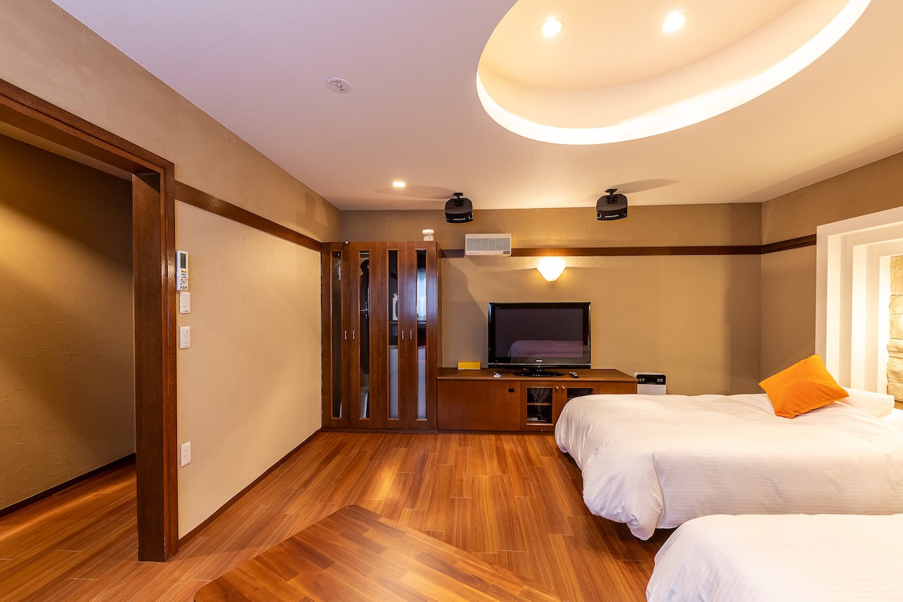 RoomNo：1２　Stone デラックスツインルーム　57㎡