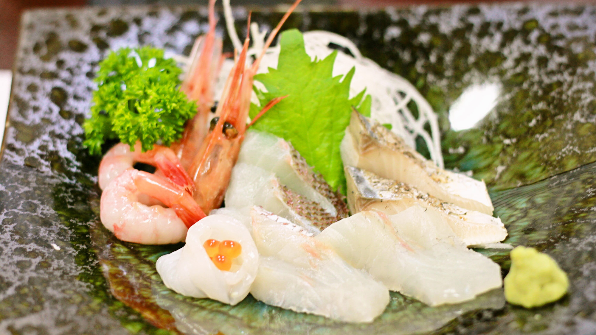 ・【夕食一例】ふだん獲れない魚が味わえる日もあり、訪れる度に新たな味覚に出合えます