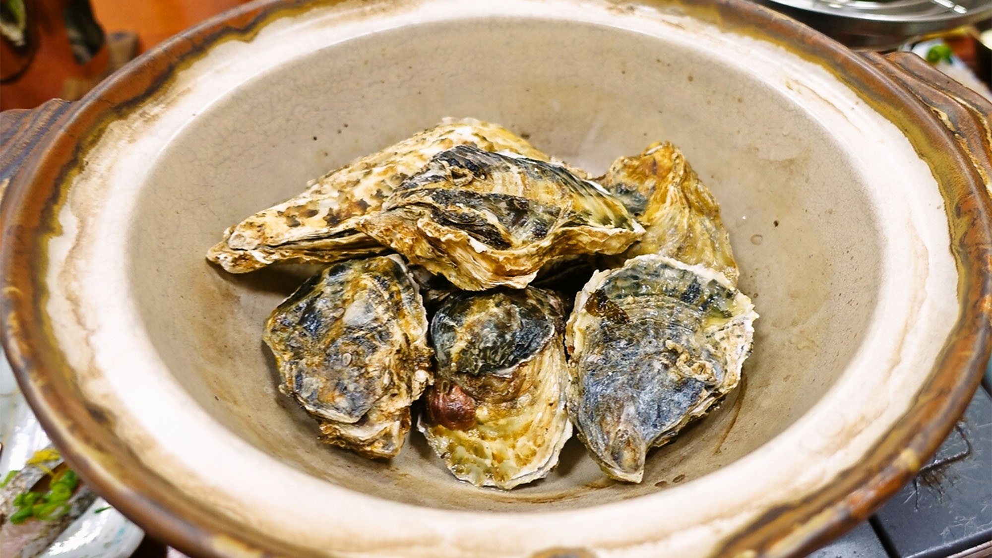 ・【夕食一例】口の中で広がる牡蠣の甘みと旨みを、ぜひご堪能ください