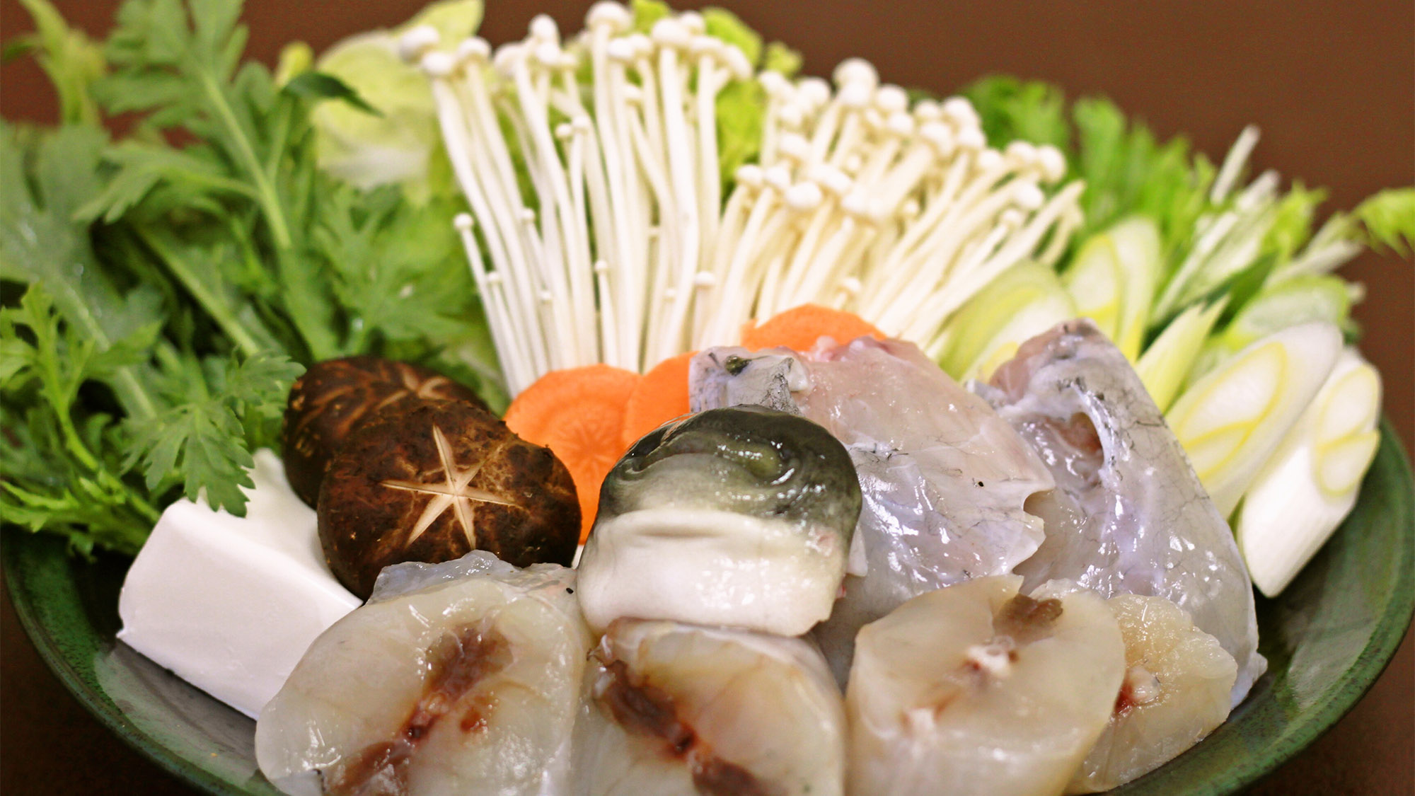 ・【夕食一例/ふぐ鍋】若狭の冬を味わう贅沢なふぐ鍋をお楽しみください