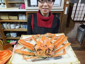 女将にお任せ！熱々ゆで蟹１杯丸ごとプラン　【茹で蟹１名様につき１杯】