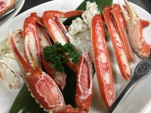 ■獲れピチ天然魚姿盛とブランドずわい蟹の満腹プラン■