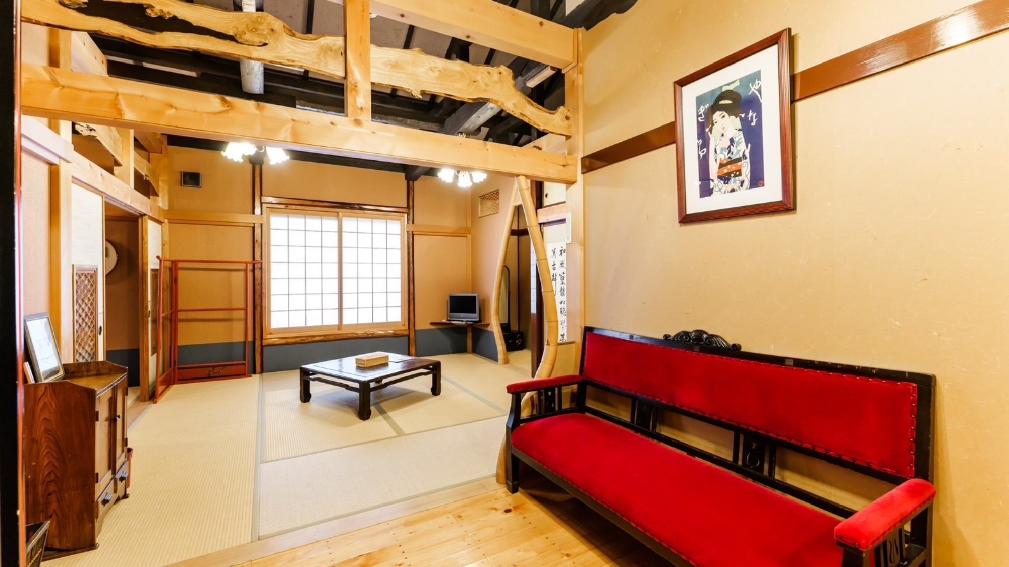 【夕食3，000円分チケット付き】　レトロ宿で小樽の夜を楽しむ【小樽運河徒歩4分】