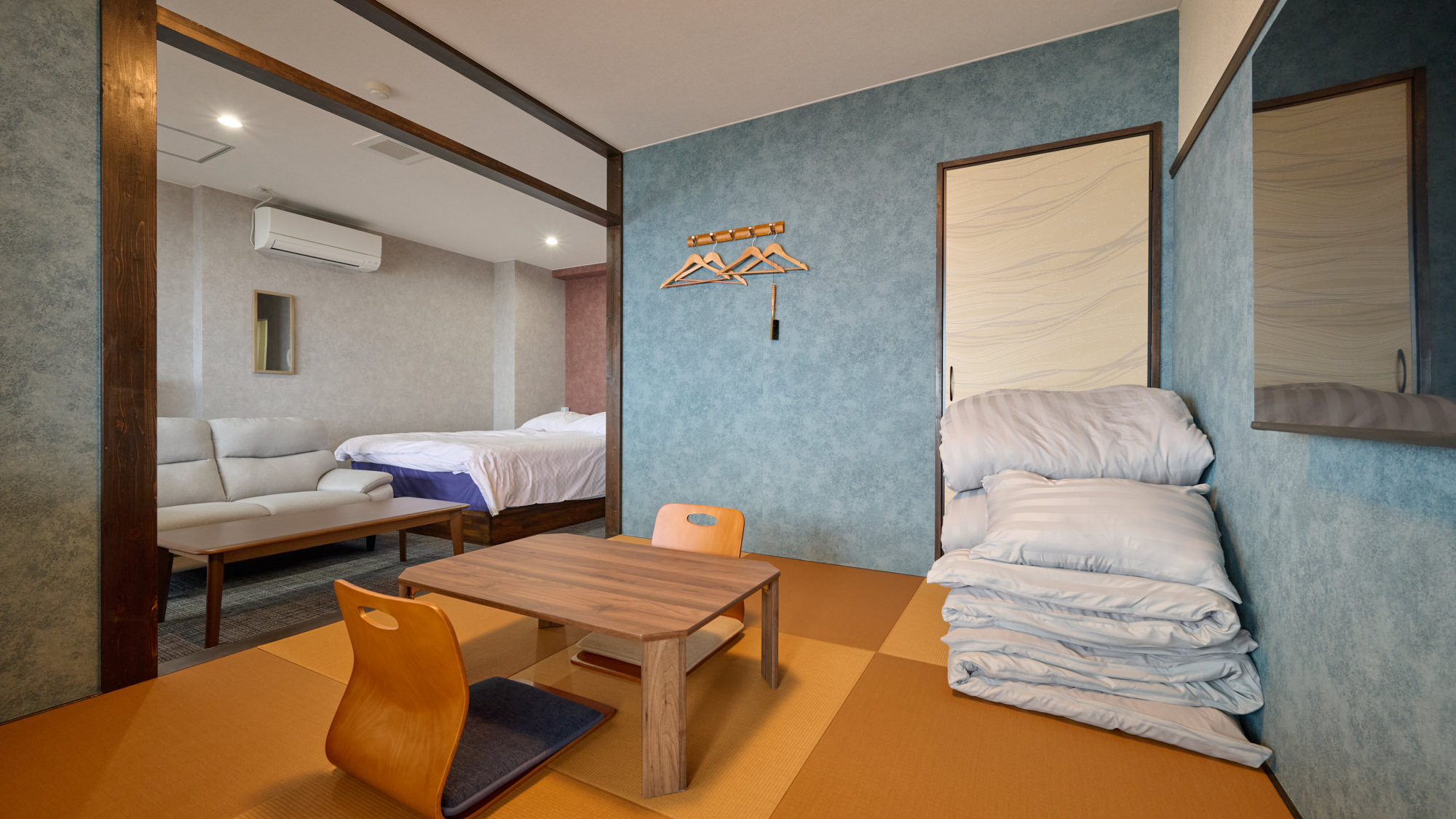 【禁煙】和洋室1～2名（露天風呂・ミニキッチン付）