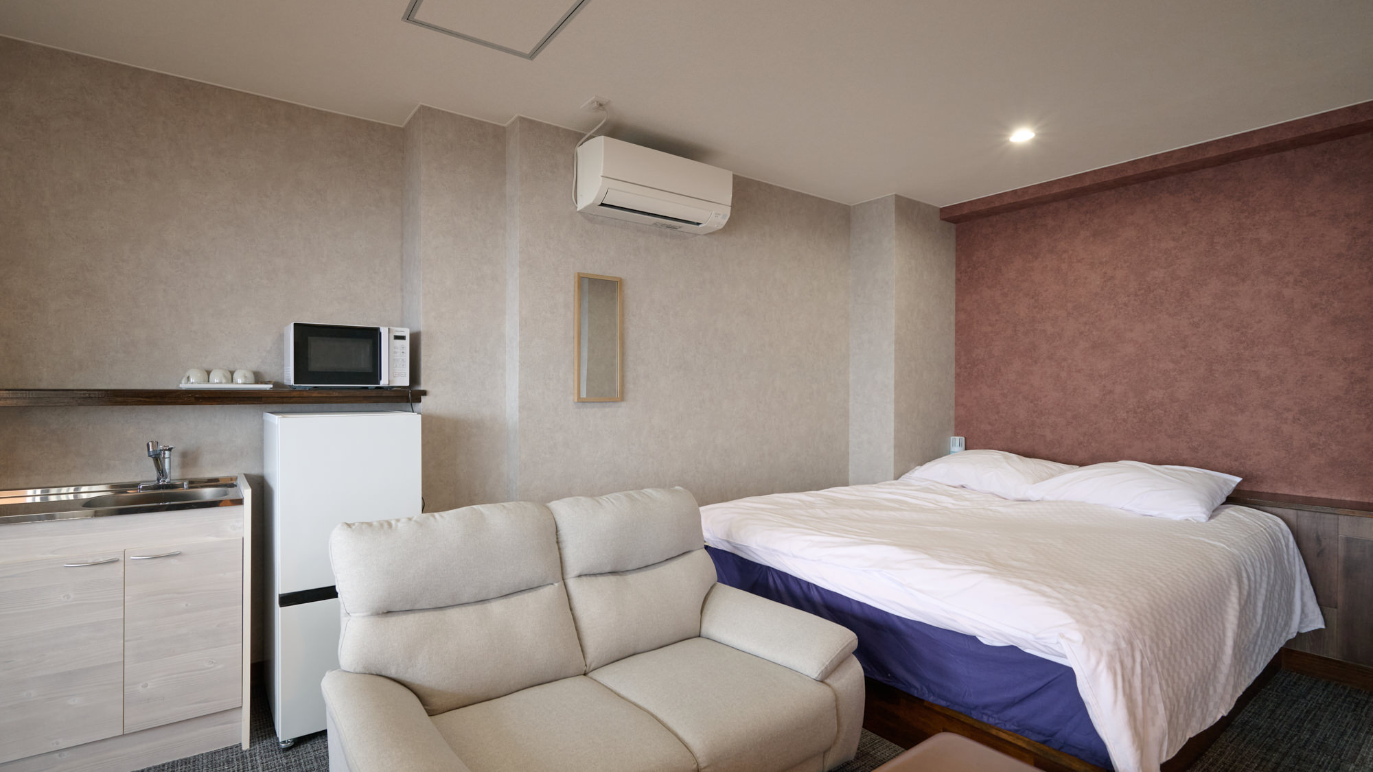 【禁煙】和洋室1～2名（露天風呂・ミニキッチン付）