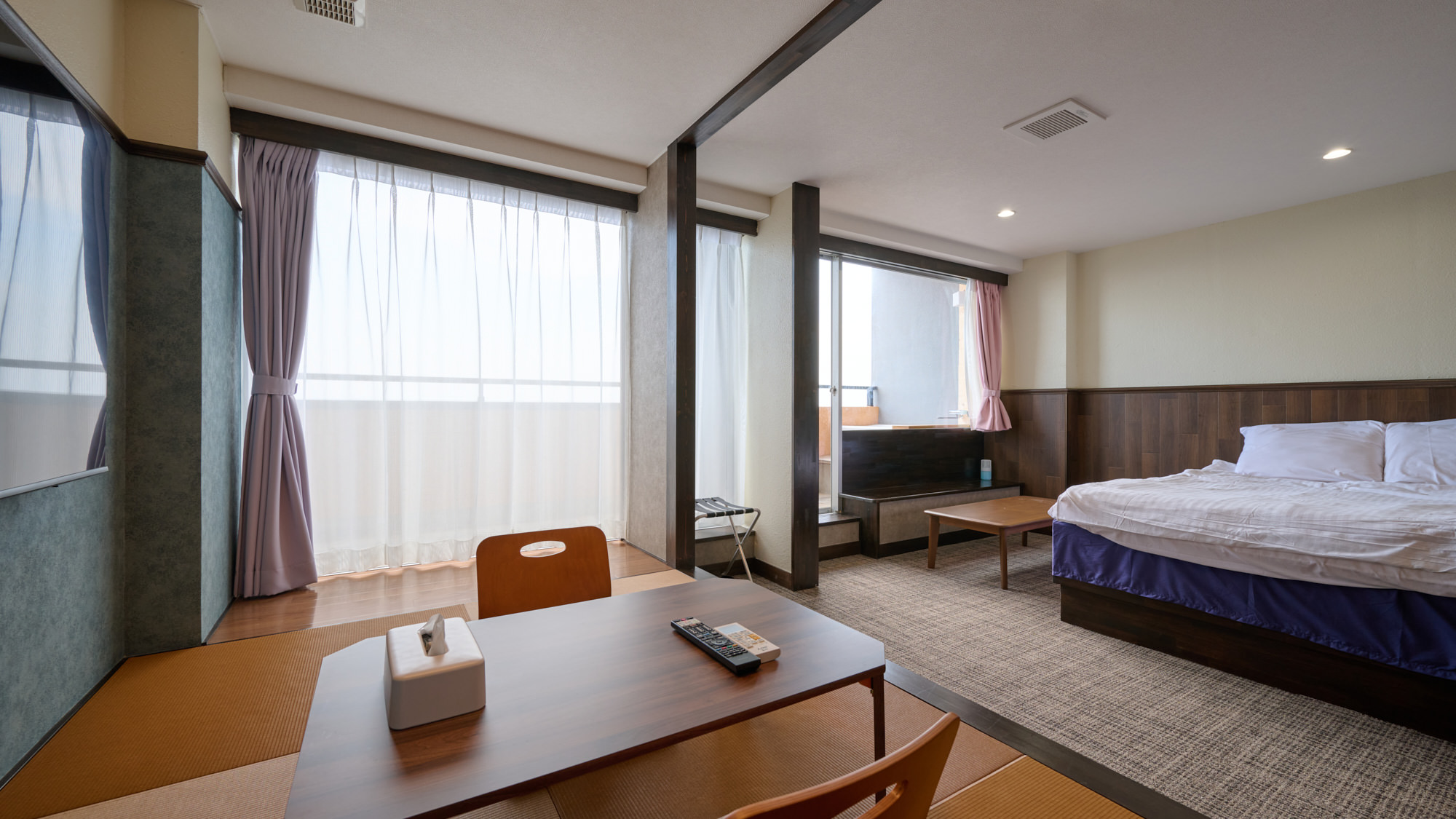 【禁煙】和洋室1～2名（露天風呂付）