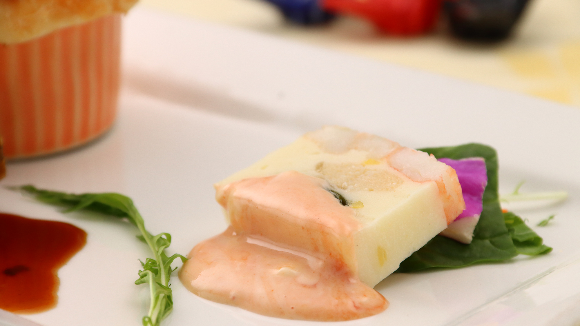 【お料理】 スタンダード 　数の子とカニのテリーヌ 