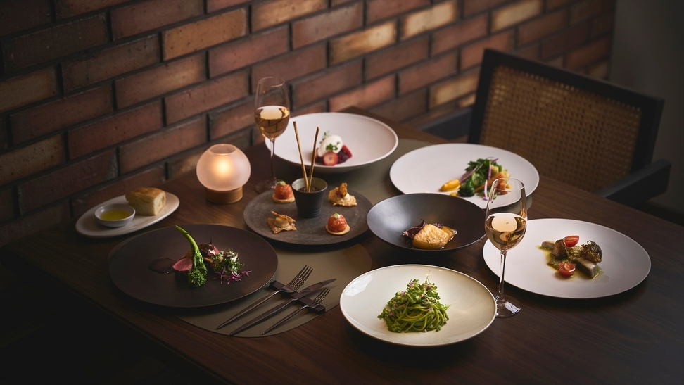 【60日前｜2食付‐アップグレード‐】石窯の熱で目覚める、鹿肉ローストや旬の美食たち