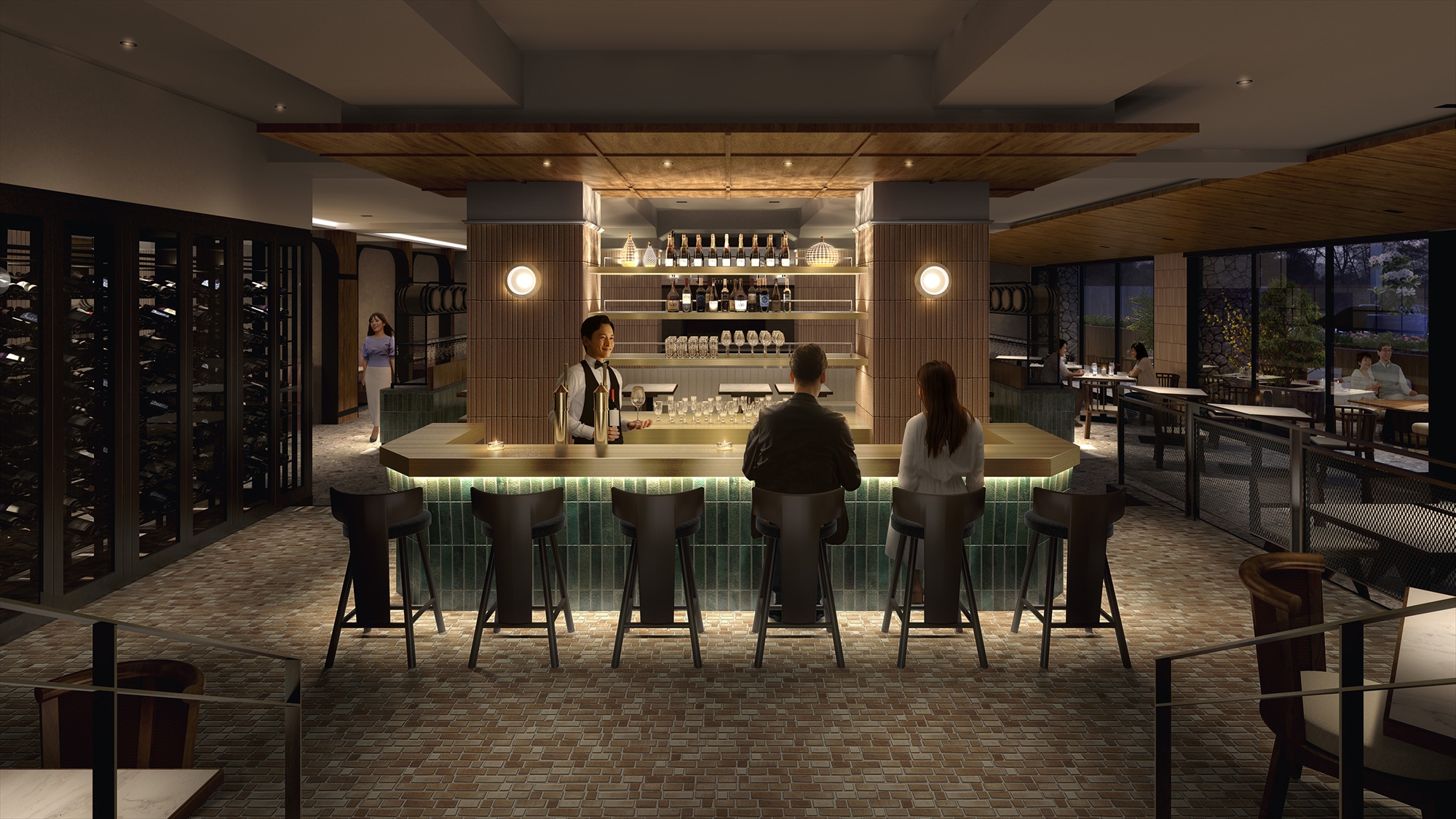 ｜BAR｜上質な一杯とともに、軽井沢の夜を愉しむバーラウンジ。
