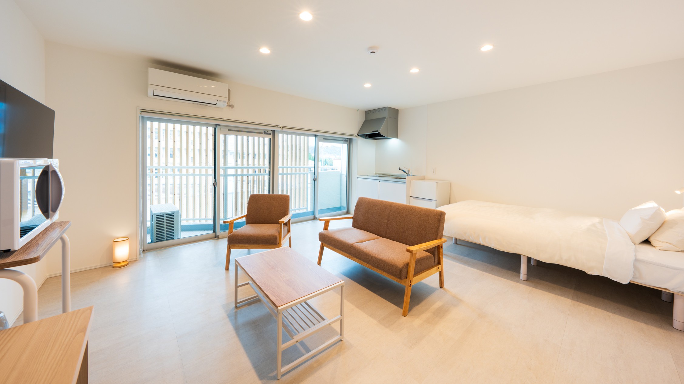 ツインルーム《キッチン付き／2間／禁煙》