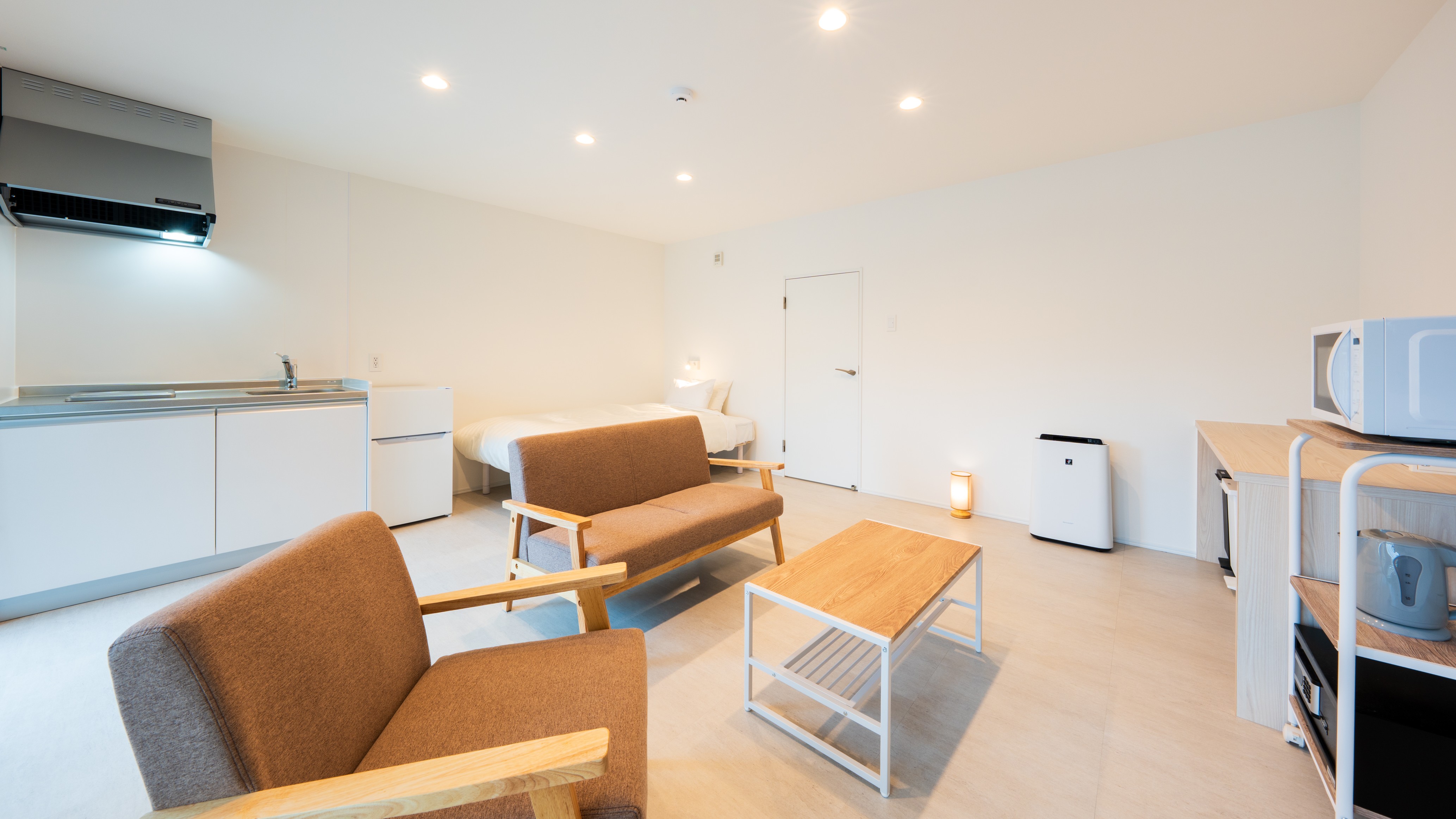 ツインルーム《キッチン付き／2間／禁煙》