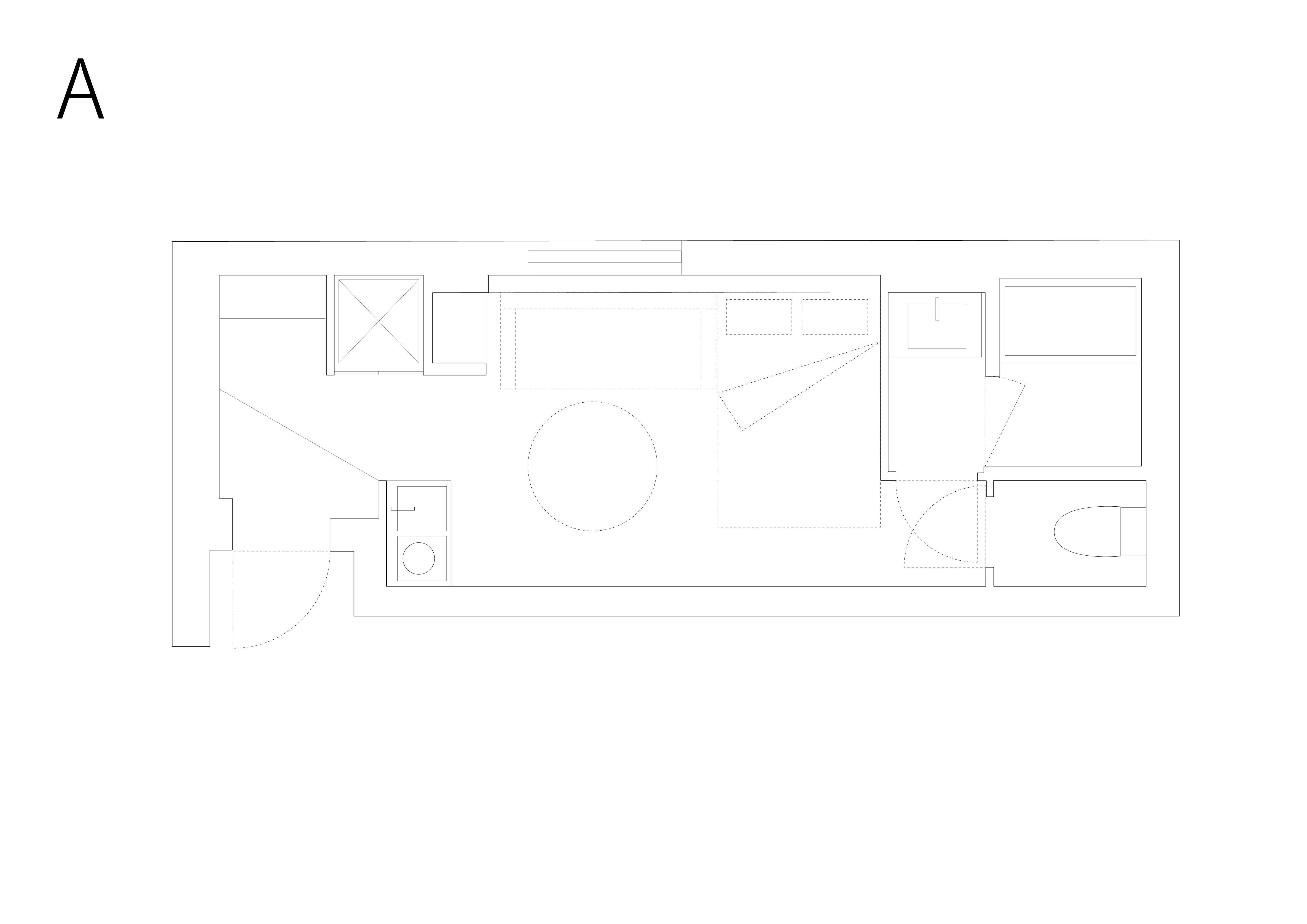 【エコノミーダブル】間取り図 