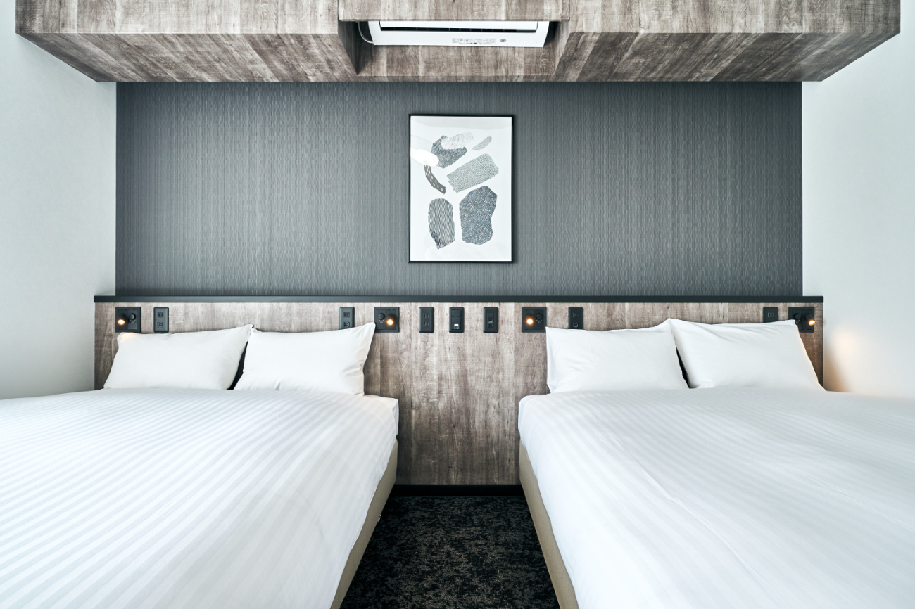 【デラックストリプル / スーペリアツイン】ベッド