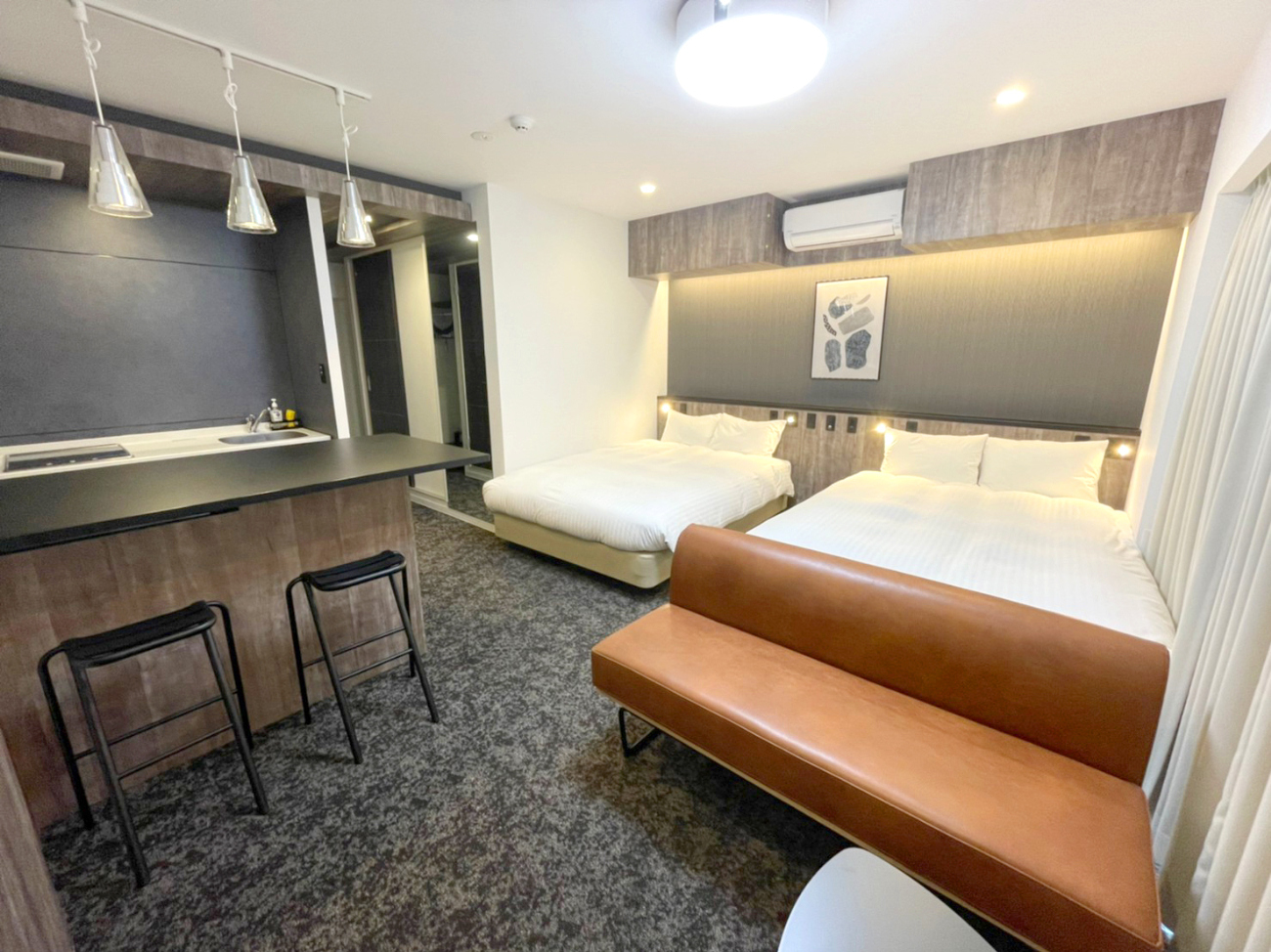 【スーペリアツインソファ】リビング