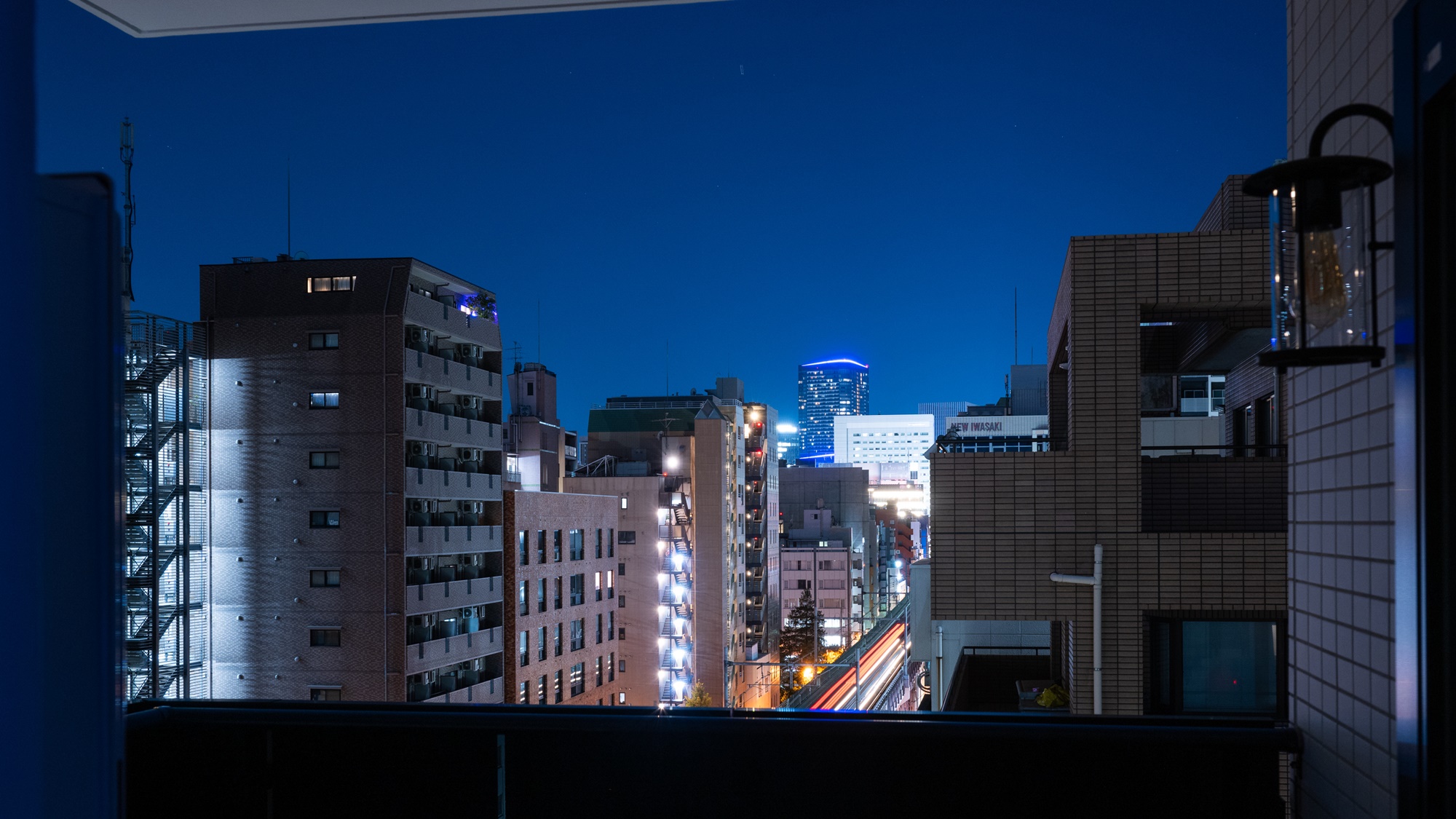 客室からの夜景