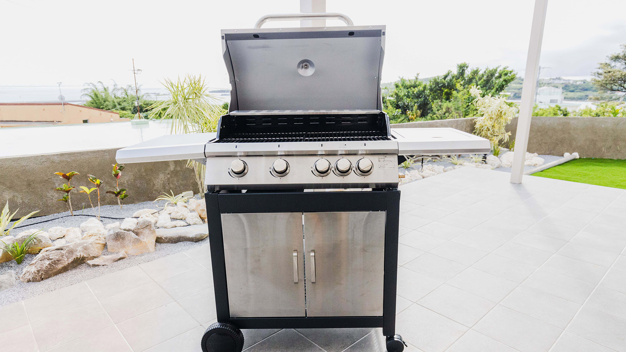 ・【BBQ】ガス式のBBQグリルを無料でご利用いただけます