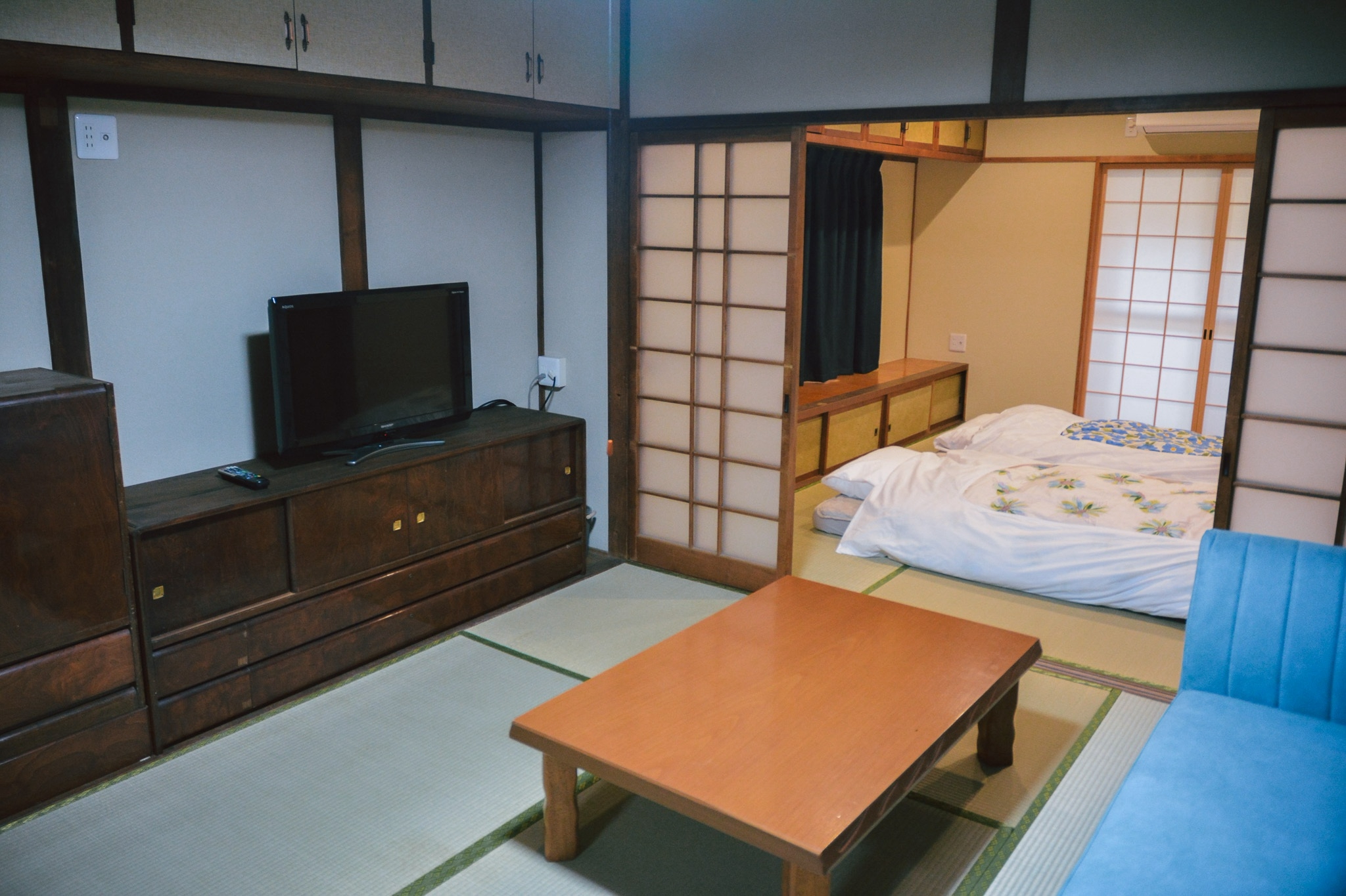 1階和室6帖2間となります。
