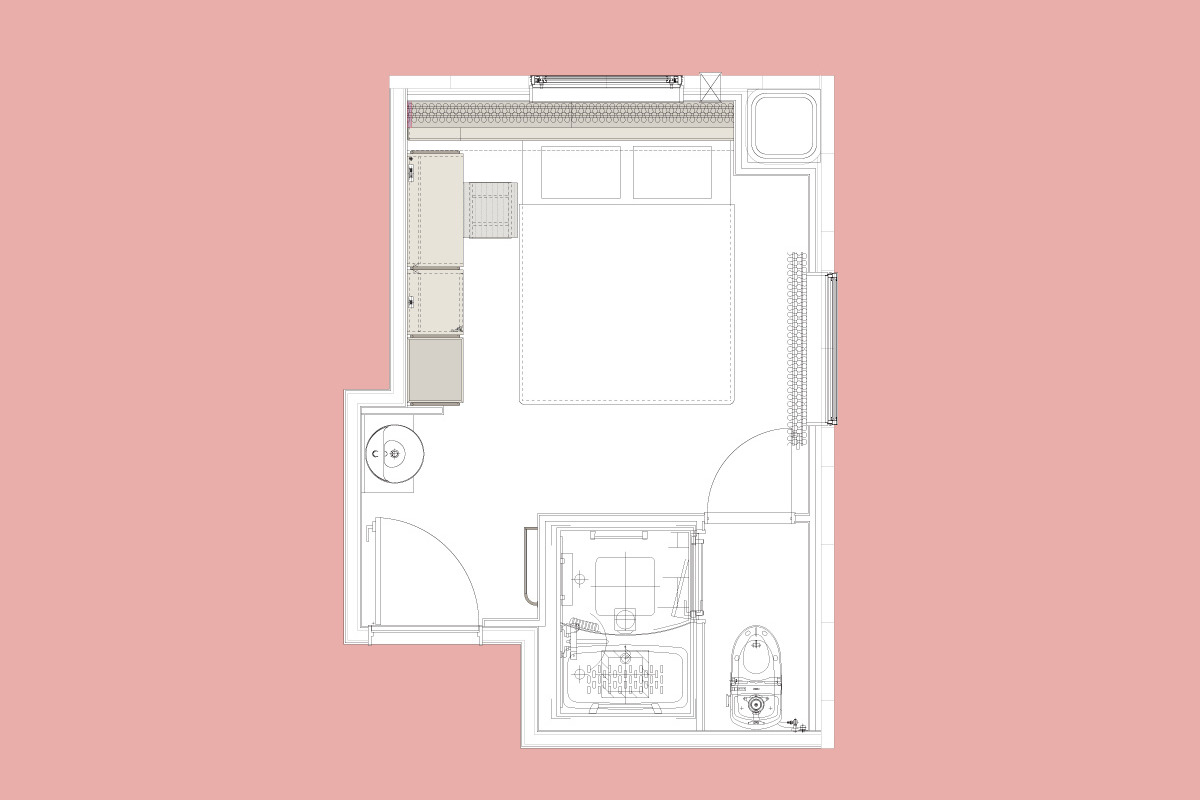 1 Bed Room