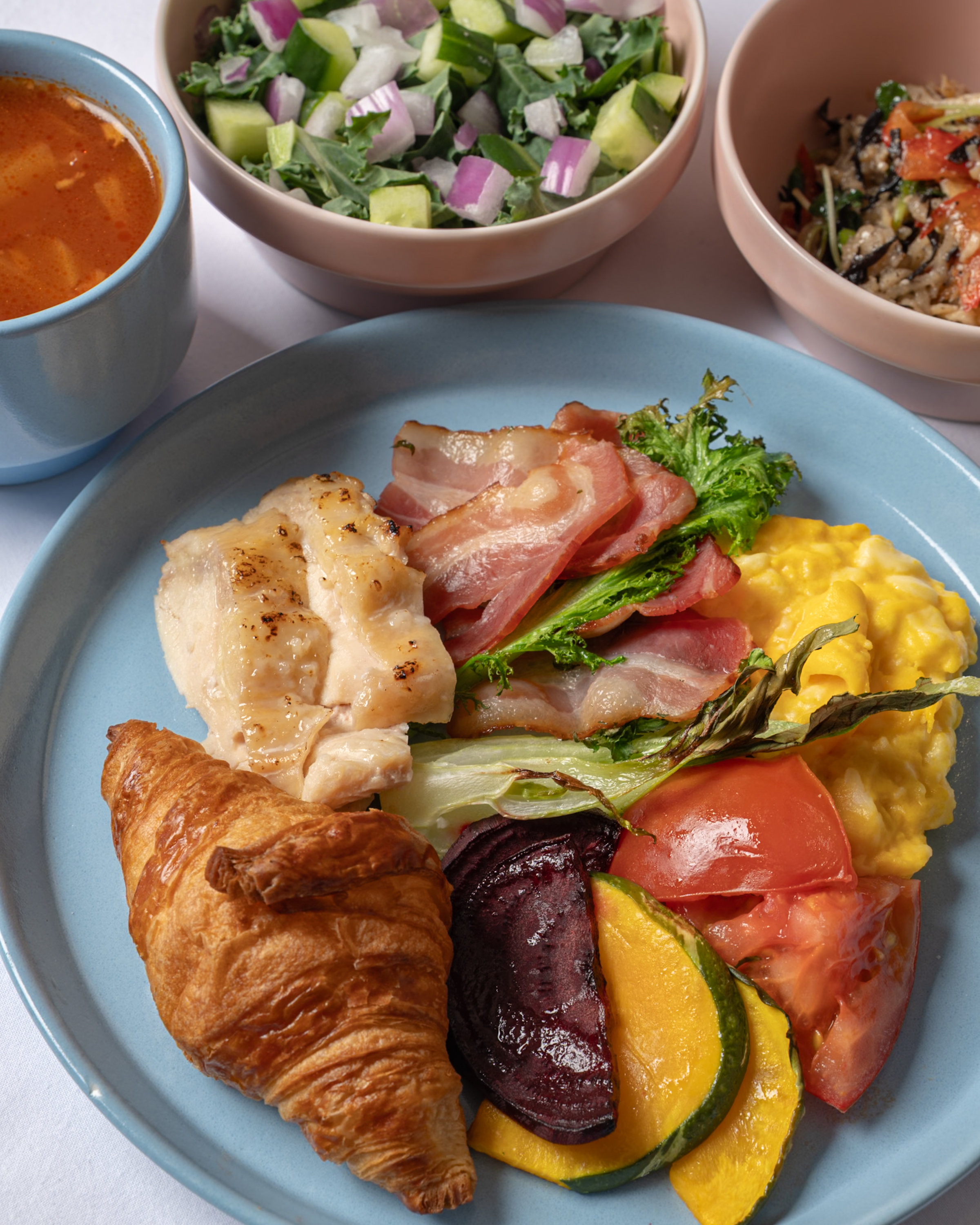 【朝食ブッフェ】自分好みの組み合わせで