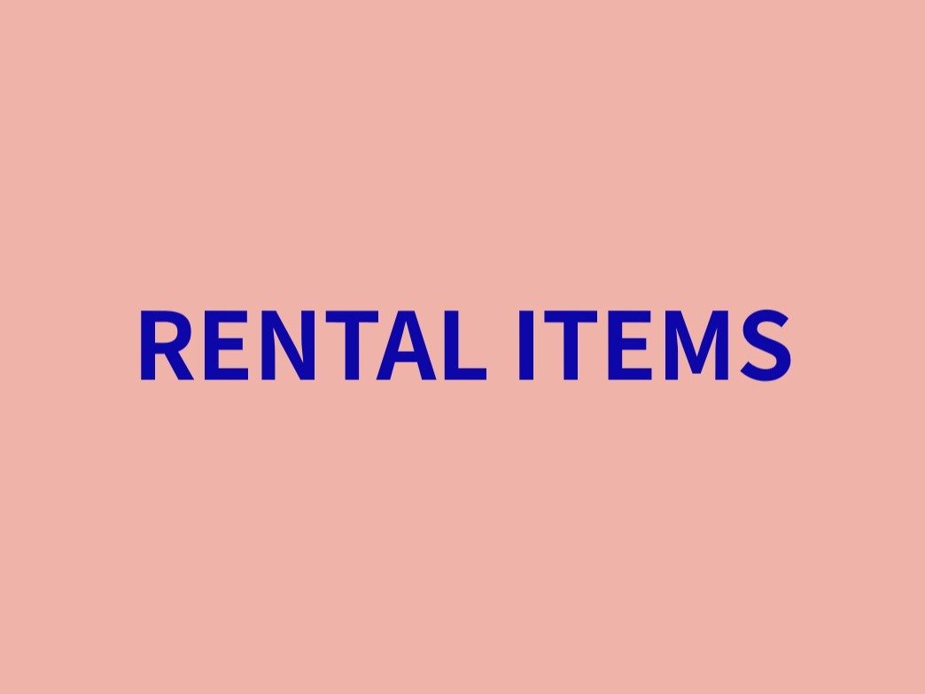 【無料貸出物】Rental Items
