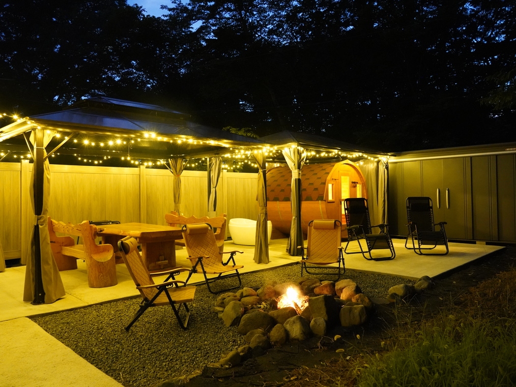 バレルサウナ！！焚き火、BBQを楽しんじゃおう〜　グループも大歓迎！