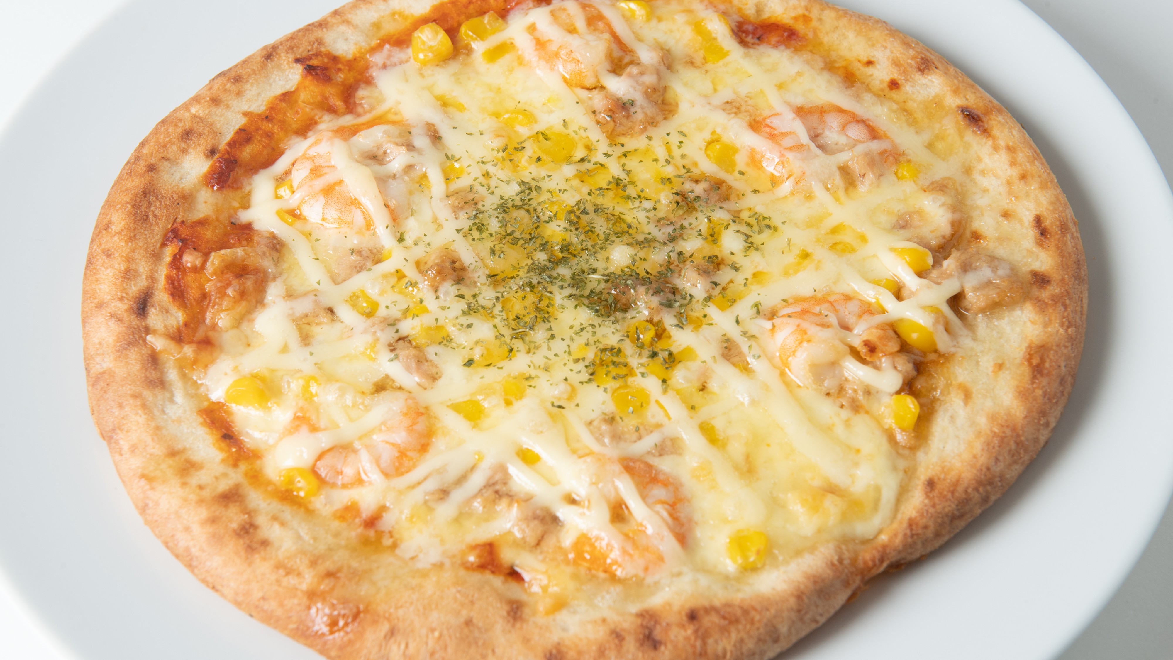 エビとツナマヨピッツァ