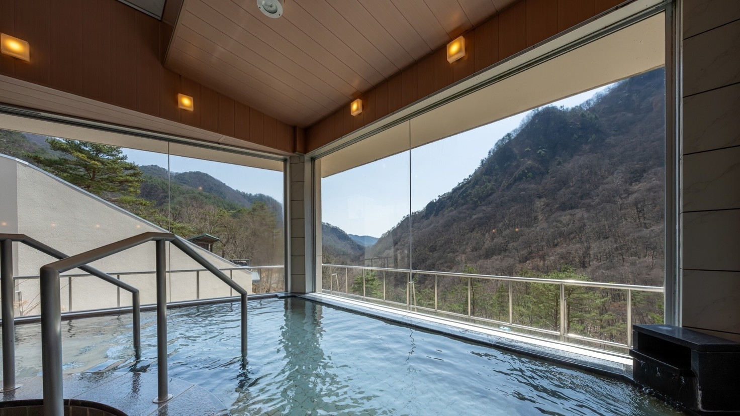 【1/19〜31冬季限定】基本プラン同額で東武日光駅からの送迎付！ゆったり冬旅■14時発（2食付）