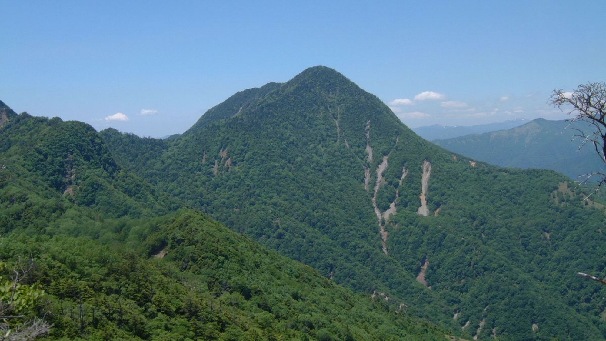 【皇海山】日本百名山の一座です