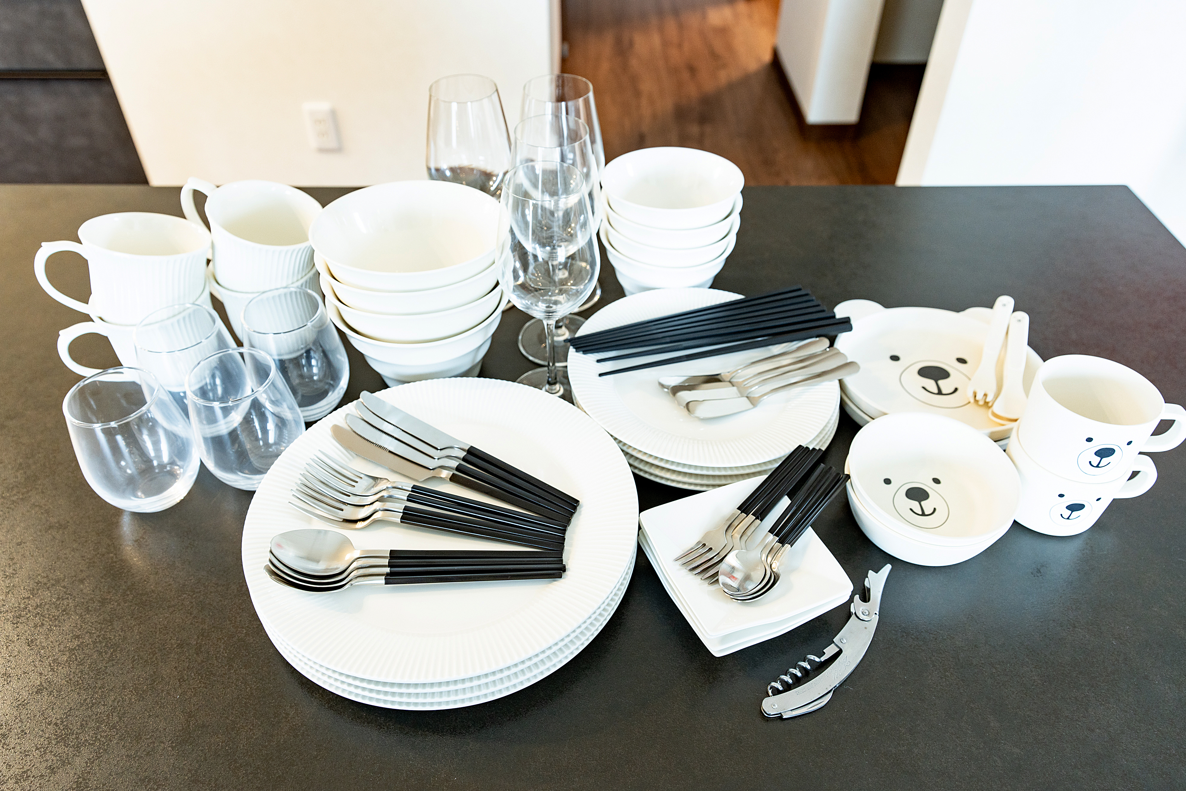 食器類（すべてご自由にお使いいただけます）