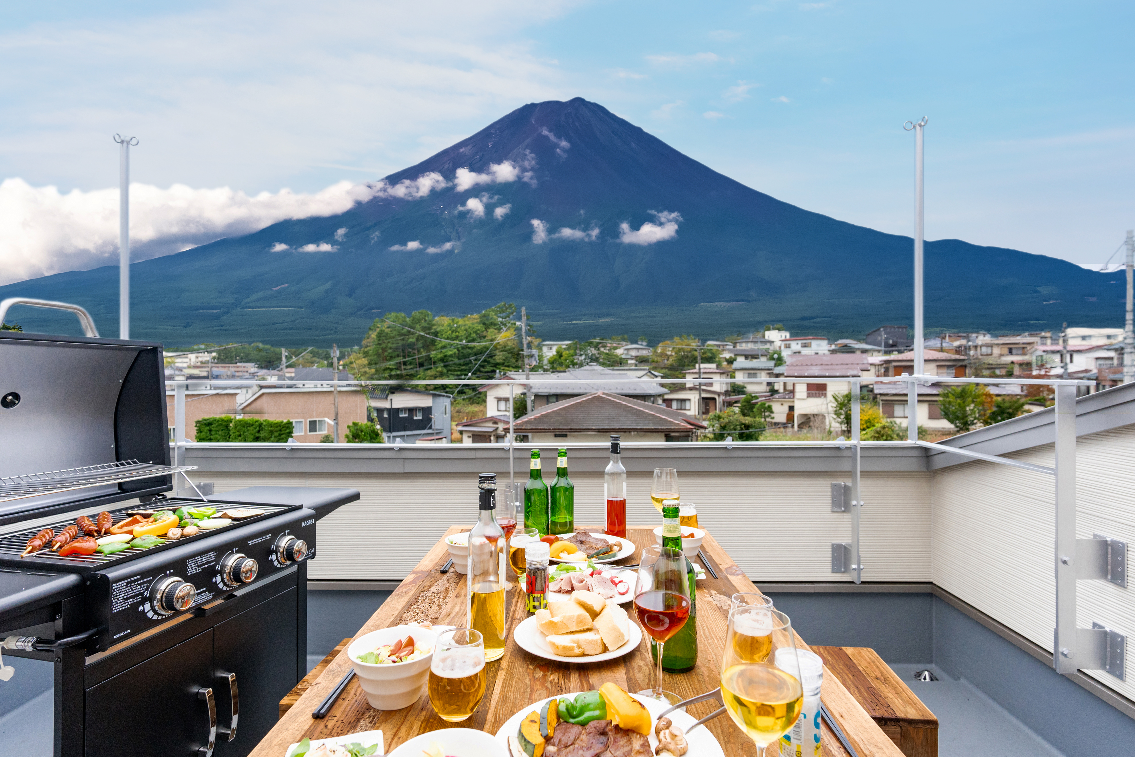 BBQのご利用は有料です。5名様以上のご利用はお断りしております。