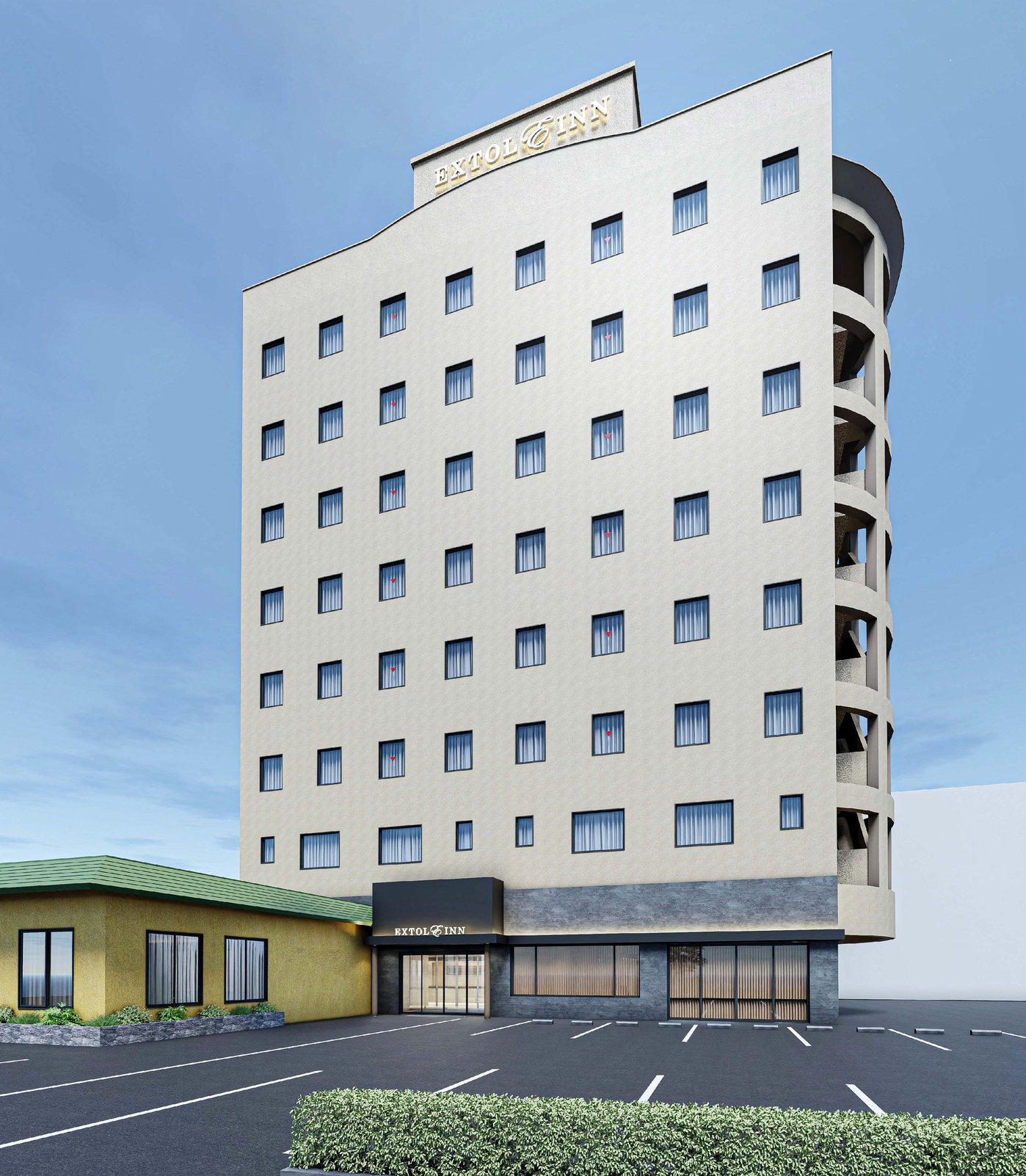 エクストールイン高松中央インター 外観