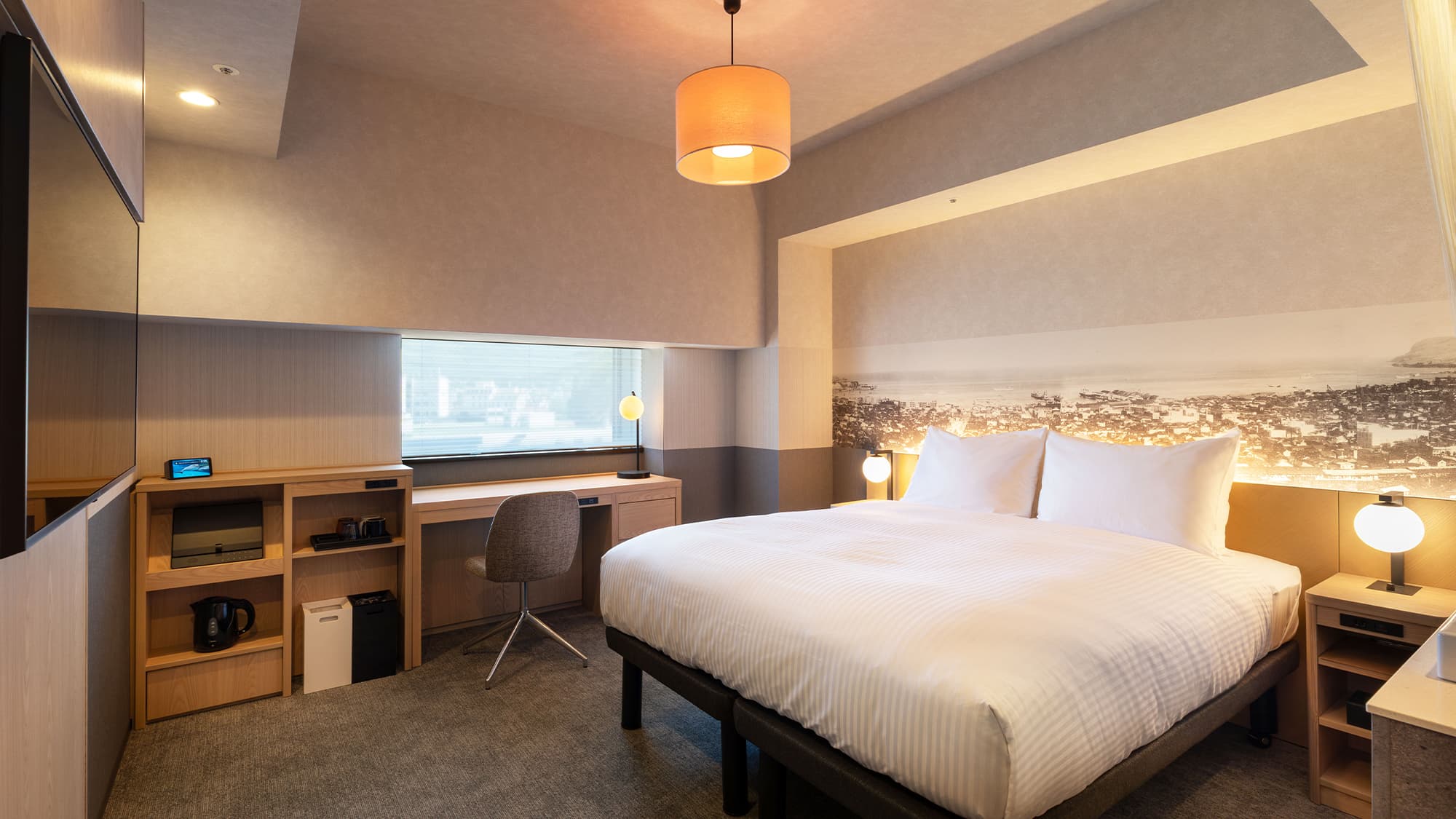 【スーペリアダブル】24平米／ご友人同士やカップルでの観光など、幅広いニーズにお応えする客室