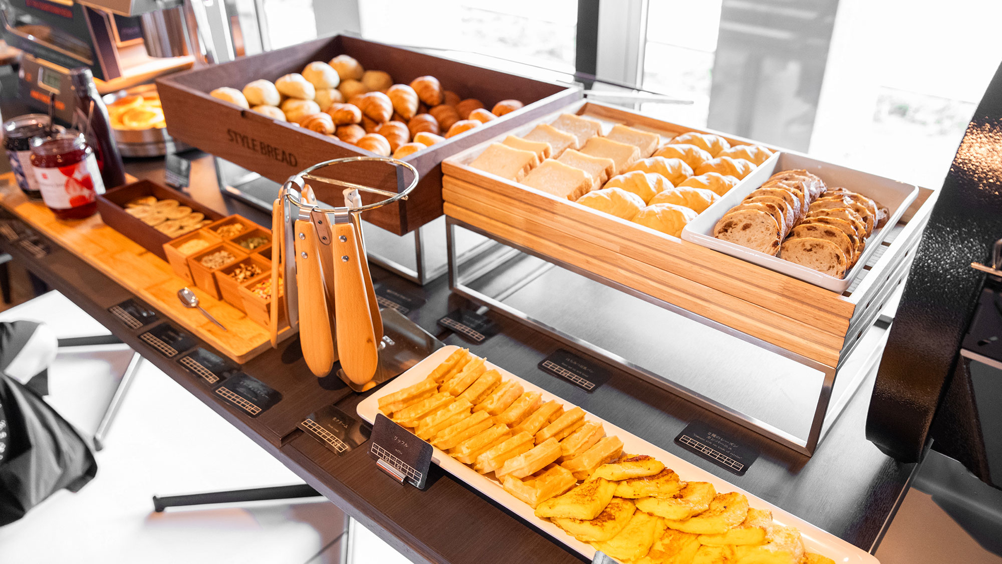 【朝食】サクサク食感を楽しめるクロワッサンもご用意しております