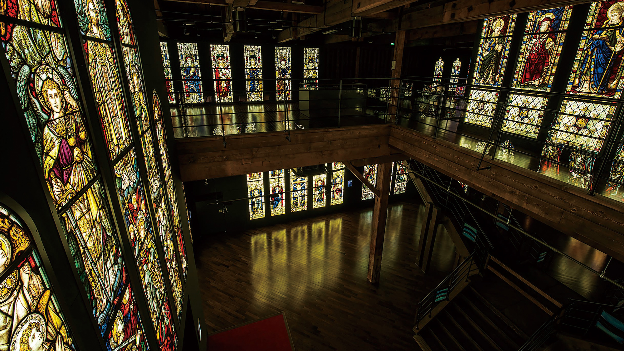 【小樽芸術村】＜徒歩約3分＞主に近現代の絵画、彫刻、ガラス工芸、ステンドグラス、家具などを展示