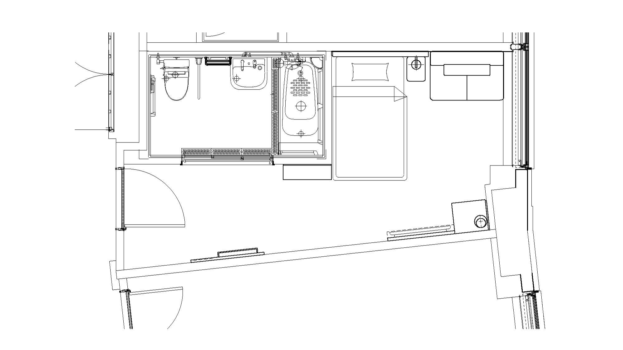 【ユニバーサル】21平米／室内の段差がなく水回りに手すりも備えたユニバーサルデザイン