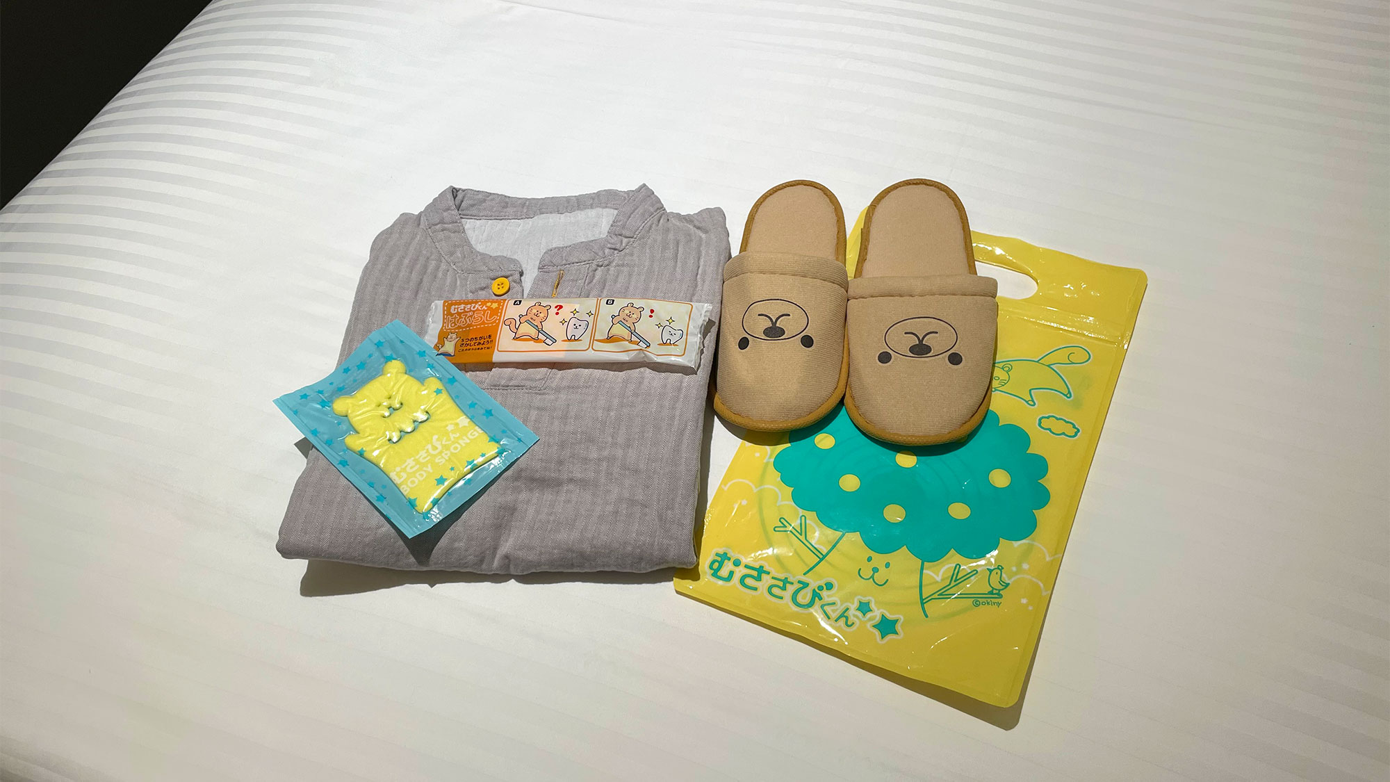 【子供用アメニティセット】未就学のお子様がいらっしゃる場合に、お渡しさせていただきます