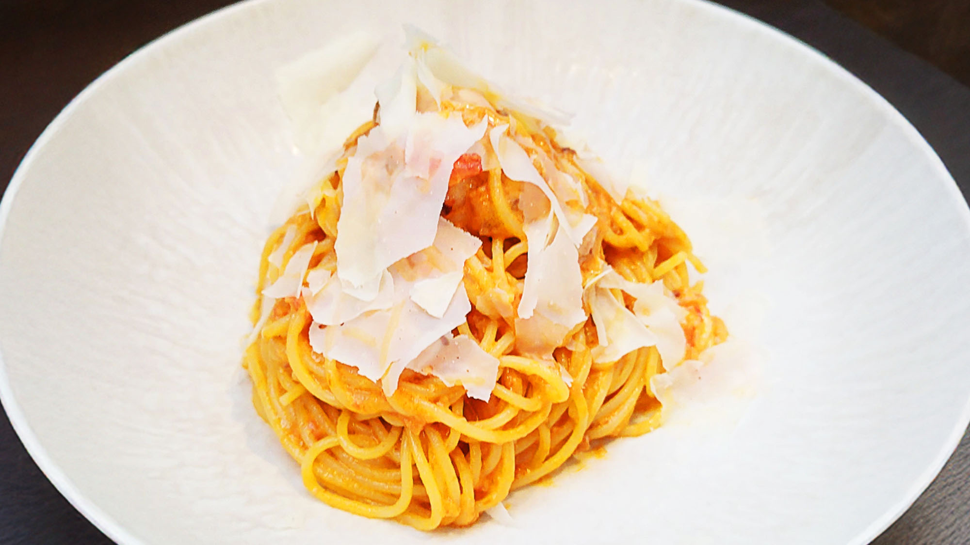 【ランチ】海鮮の旨みをたっぷり詰め込んだスパゲッティが人気。ドリンクバーセットもご用意しております。