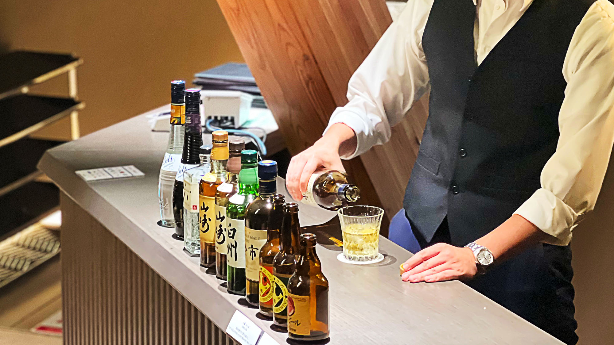 【ルーフトップBAR】＜6F＞小樽ビールをはじめ、お客様のニーズに応える多彩なラインナップ。