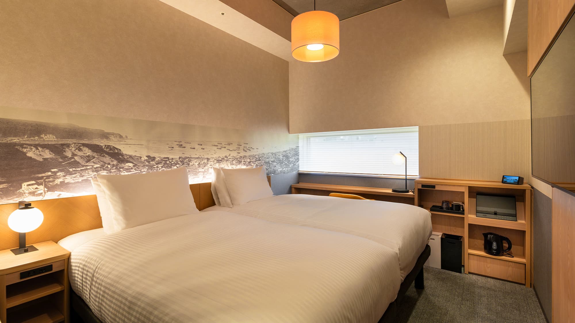 【ツイン】19~21平米／ご友人同士やカップルでの観光など、幅広いニーズにお応えする客室