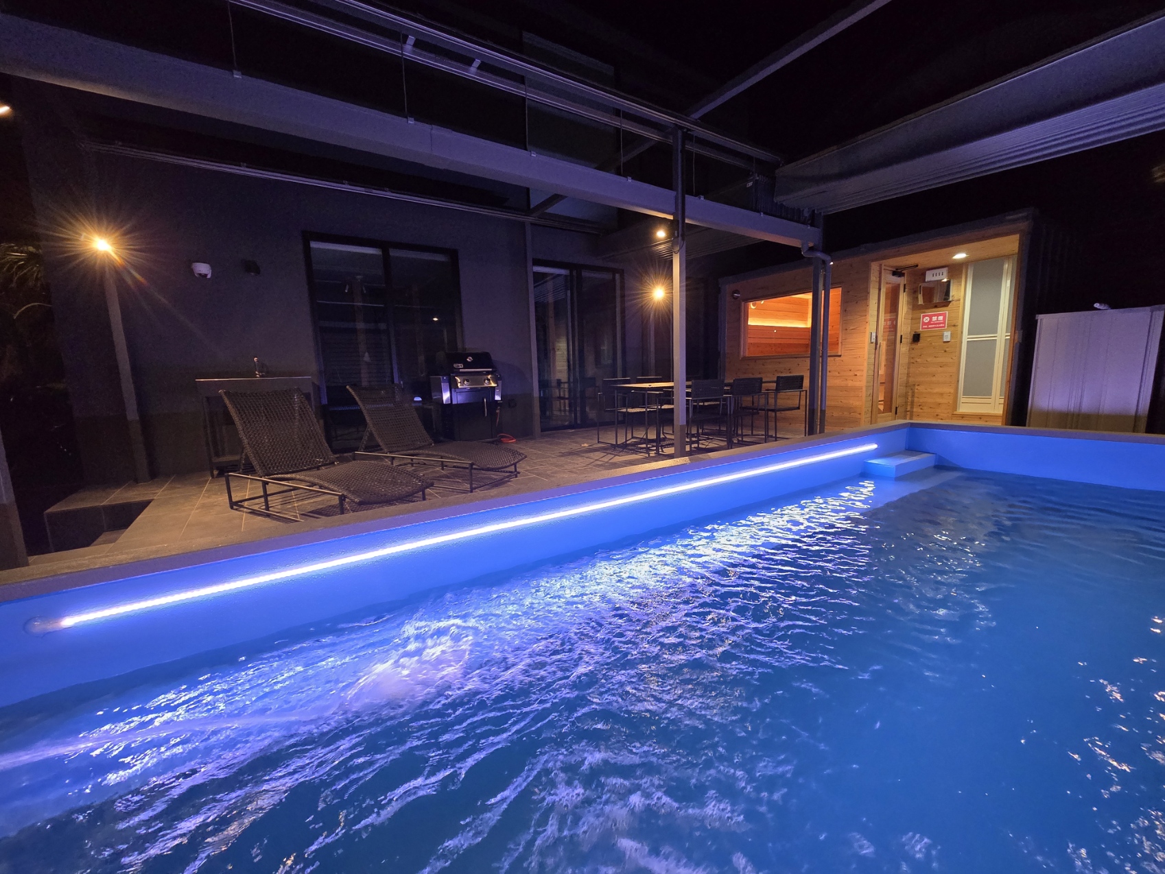 サウナ・BBQスペース・サウナ